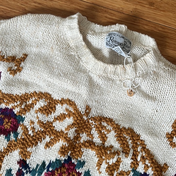 Vintage Reference Point Sweater Size L - Picture 2 of 5